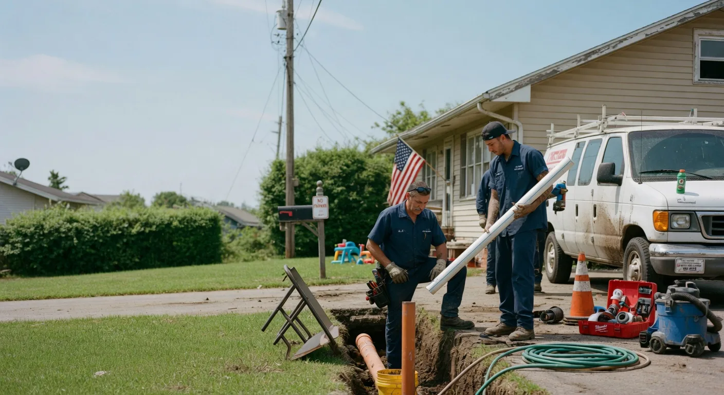 Clogged Drain Repair in Baxter Springs, KS